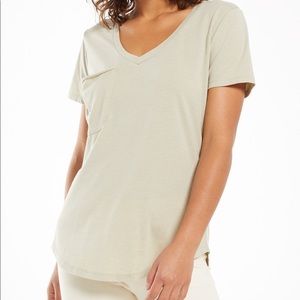 Z Supply pocket tee - green tea